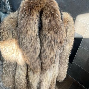 I am a glorious beast authentic vintage fur coat size medium special price today